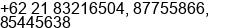 Phone number of Mrs. Sri Tunjung at Cibubur