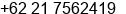 Phone number of Ms. Gita at Tangerang Selatan